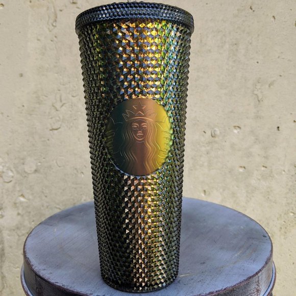 Starbucks Black Studded & Blue Rose Tumblers & Mug - Picture 3 of 11